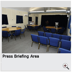 Press Briefing Area