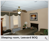 Sleeping room, Leeward BOQ